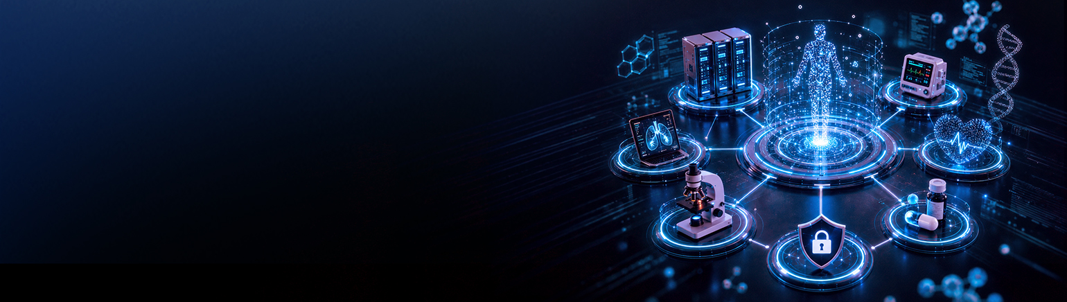 Healthcare interoperability supporting scalable AI solutions.